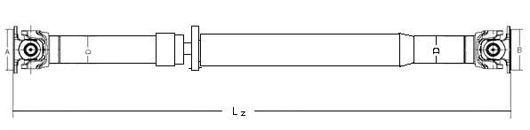 Карданный вал, главная передача