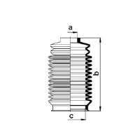 Пыльник, рулевое управление