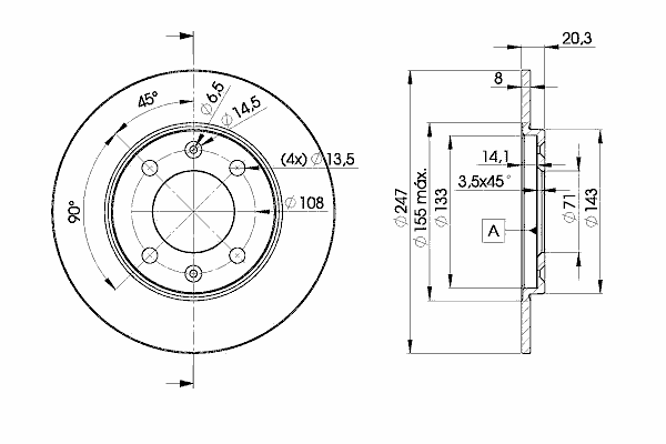 Тормозной диск