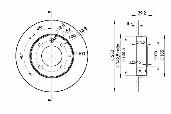 Тормозной диск