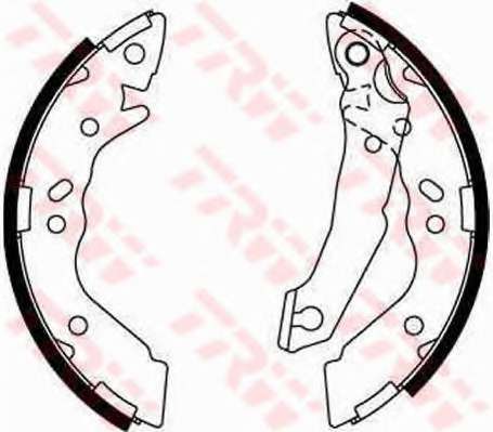 Комплект тормозных колодок