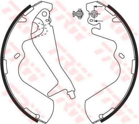 Комплект тормозных колодок