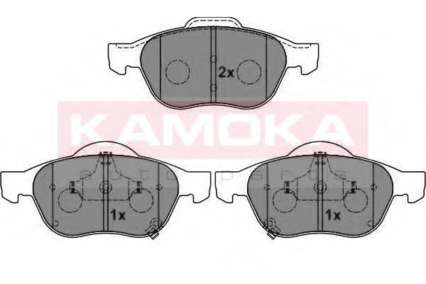 Комплект тормозных колодок, дисковый тормоз