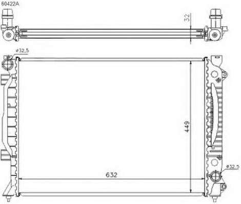 Радиатор, охлаждение двигателя