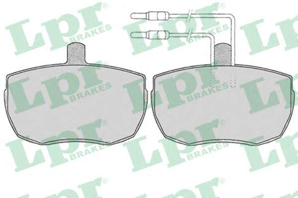 Комплект тормозных колодок, дисковый тормоз