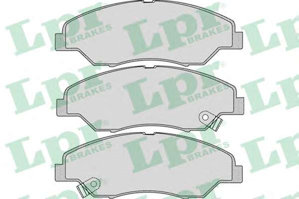 Комплект тормозных колодок, дисковый тормоз LPR 05P1053
