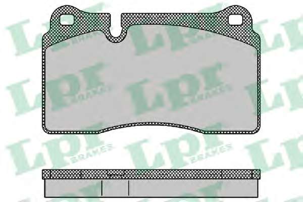 Комплект тормозных колодок, дисковый тормоз LPR 05P1376