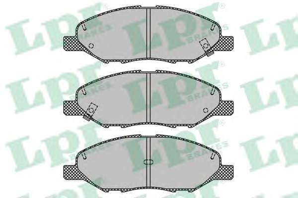 Комплект тормозных колодок, дисковый тормоз LPR 05P1497