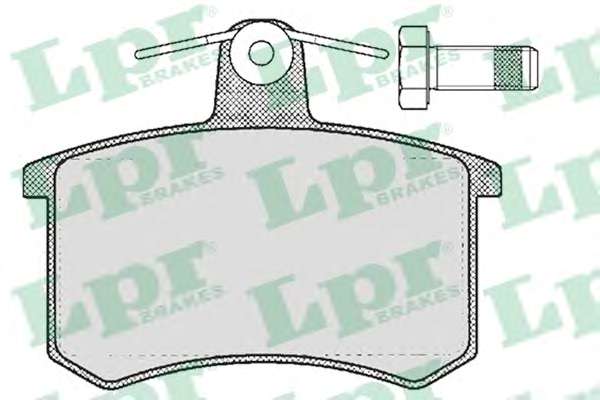 Комплект тормозных колодок, дисковый тормоз LPR 05P215
