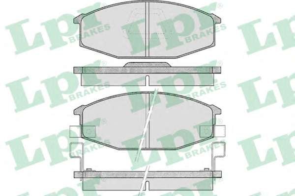 Комплект тормозных колодок, дисковый тормоз