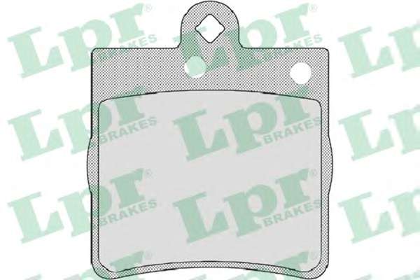Комплект тормозных колодок, дисковый тормоз LPR 05P726