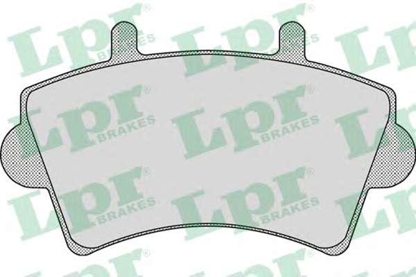 Комплект тормозных колодок, дисковый тормоз LPR 05P884