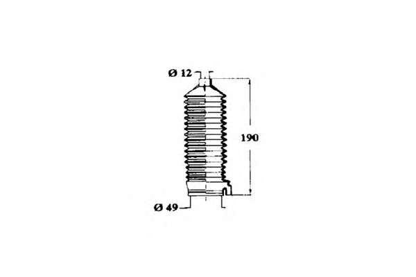 Пыльник, рулевое управление