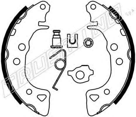 Комплект тормозных колодок