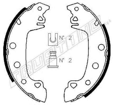 Комплект тормозных колодок