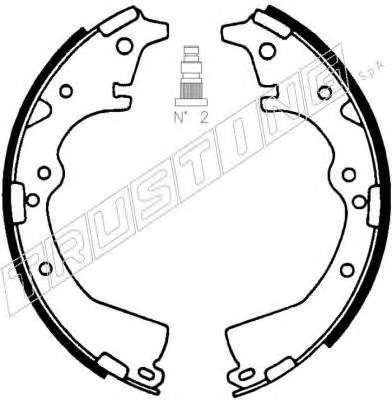 Комплект тормозных колодок