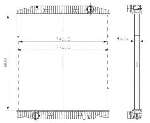 Радиатор, охлаждение двигателя