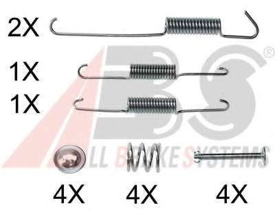 Комплектующие, тормозная колодка