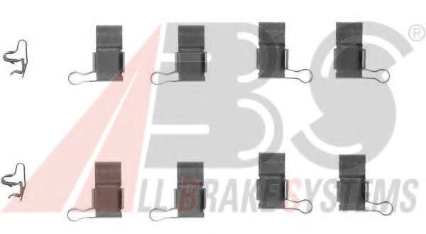 Комплектующие, колодки дискового тормоза