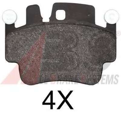 Комплект тормозных колодок, дисковый тормоз