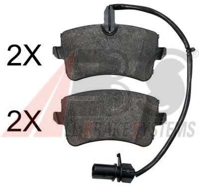 Комплект тормозных колодок, дисковый тормоз