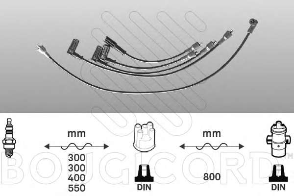 Комплект проводов зажигания