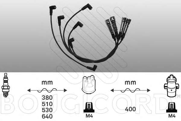 Комплект проводов зажигания