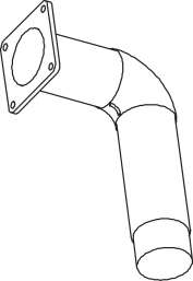 Труба выхлопного газа