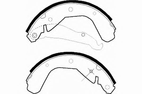 Комплект тормозных колодок