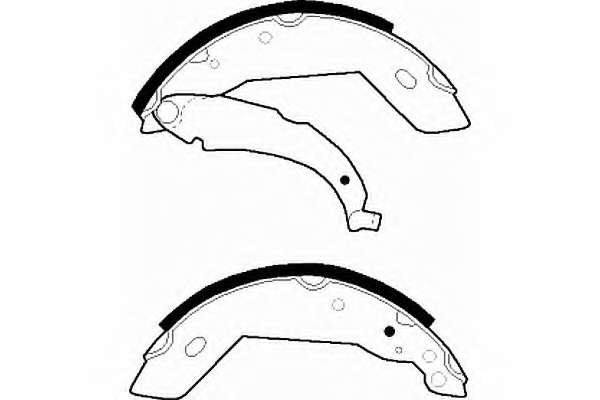 Комплект тормозных колодок