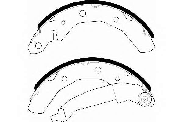 Комплект тормозных колодок