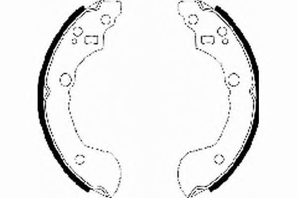 Комплект тормозных колодок