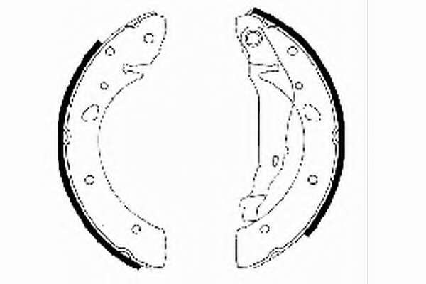 Комплект тормозных колодок