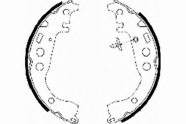 Комплект тормозных колодок