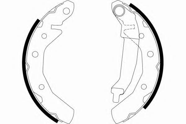 Комплект тормозных колодок