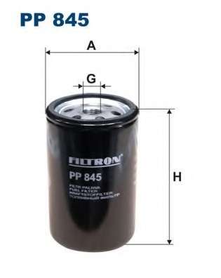 filtron-pp845 Топливный фильтр FILTRON PP845