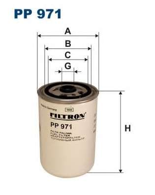 filtron-pp971 Топливный фильтр FILTRON PP971