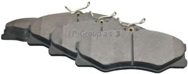 Комплект тормозных колодок, дисковый тормоз JP GROUP 1163601310