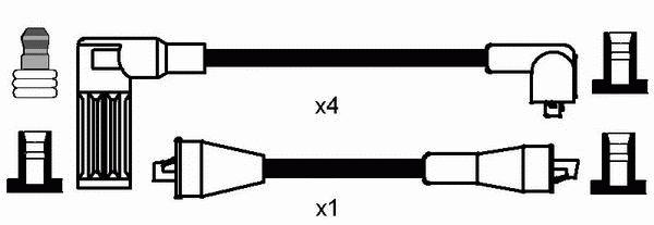 Комплект проводов зажигания