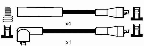 Комплект проводов зажигания
