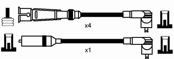 Комплект проводов зажигания