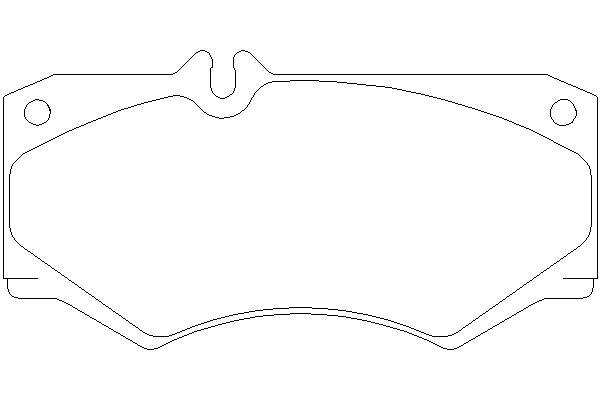 Комплект тормозных колодок, дисковый тормоз