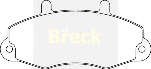 Комплект тормозных колодок, дисковый тормоз