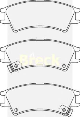 Комплект тормозных колодок, дисковый тормоз