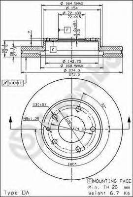 Тормозной диск