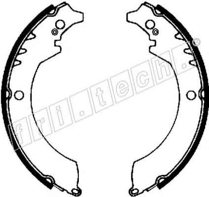Комплект тормозных колодок