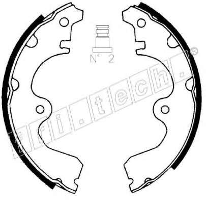 Комплект тормозных колодок