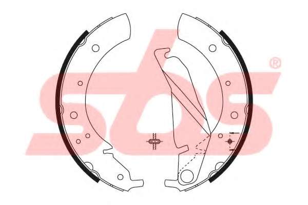 Комплект тормозных колодок