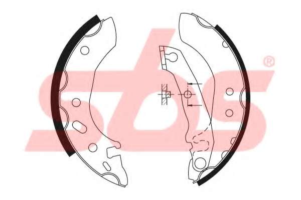 Комплект тормозных колодок