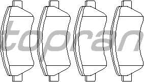 Комплект тормозных колодок, дисковый тормоз
